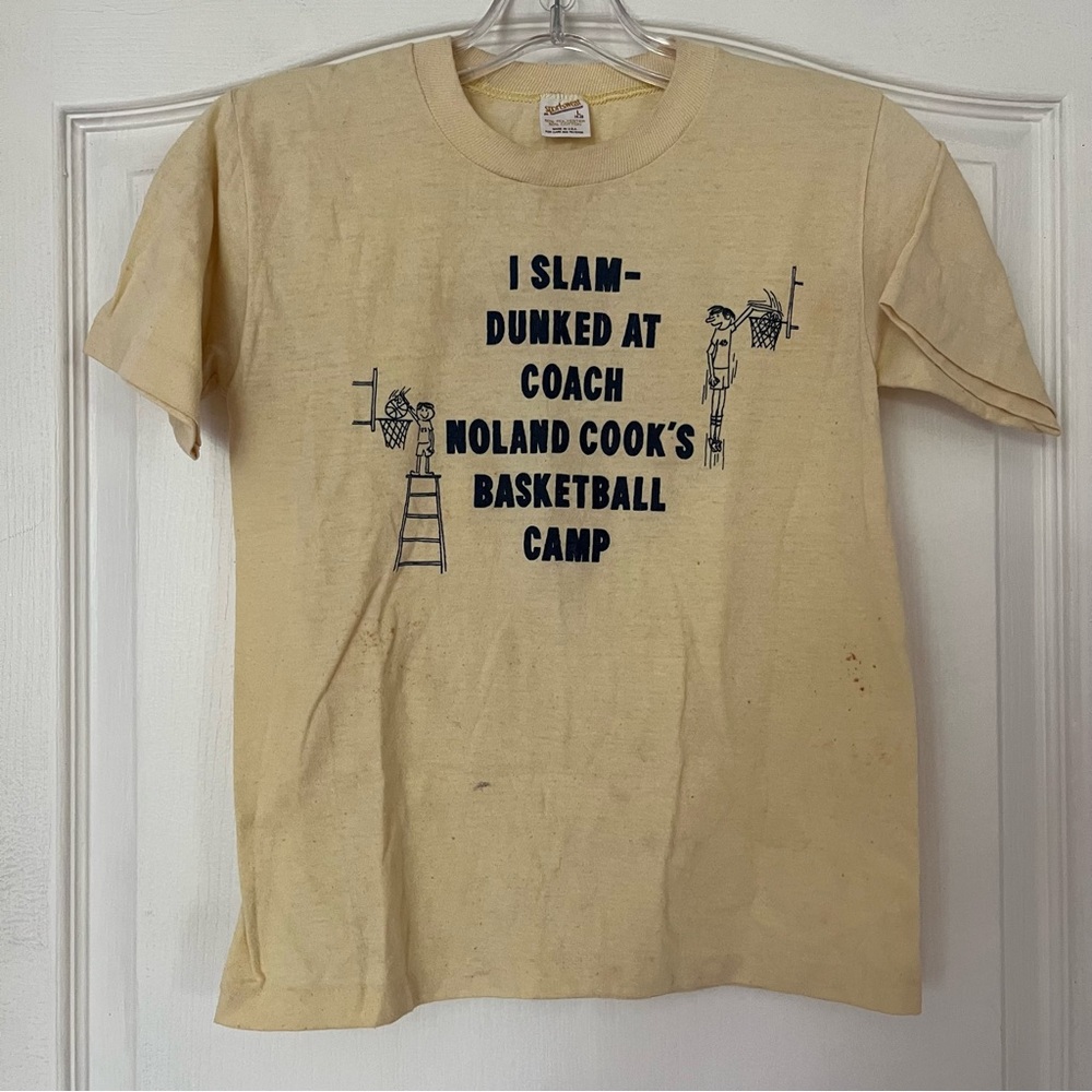 Vintage Basketball Camp T-Shirt